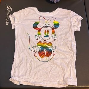 White Minnie Mouse shirt